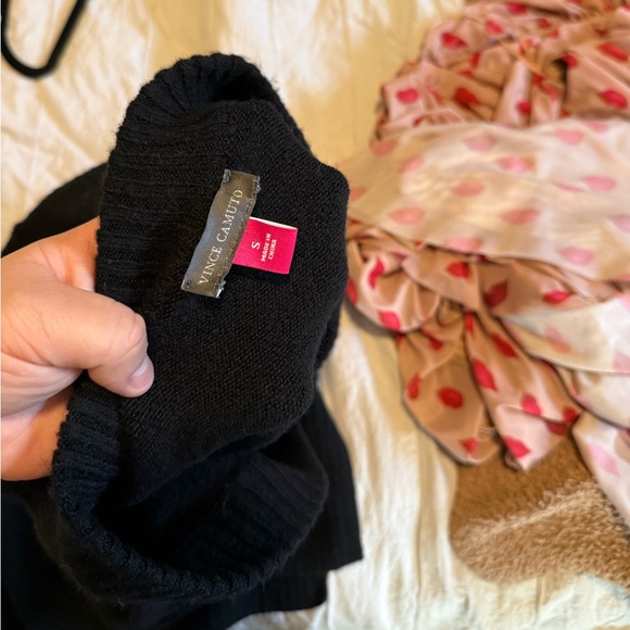 Vince Camuto Black Knit Sweater - Picture 6 of 6